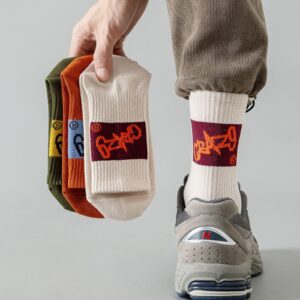Cartoon Crew Socks
